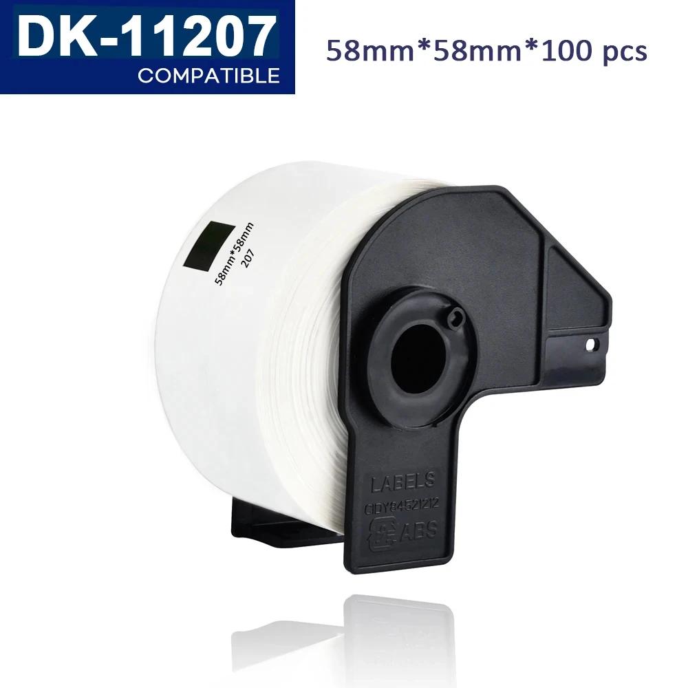 1  ȣȯ DK-11207 DK 11207  58x58mm-100 ,     DK11207 DK-1207 DK207